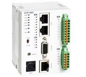 DVP10MC11T Управление скоростью, позиционированием, моментом; контроль до 16 осей; встроены порты: Ethernet, RS-232, RS-485