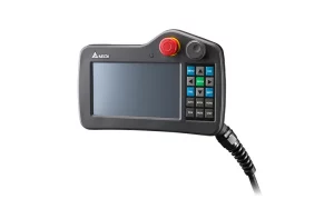 DOP-H07S42A Универс. выносной пульт упр. с сенсорной панелью, 7" TFT дисплей (800х480 пикс.), 65536 цв., LED подсветка, 128MB Flash, слот для SD карты, RS-422/RS-485, USB, RTC, защита всего корпуса IP55, кнопка аварийного стопа, встр. кабель 10 м