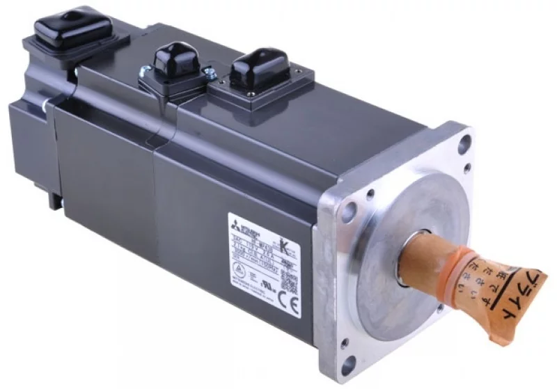 Серводвигатель HF-MP43B оснащен тормозом